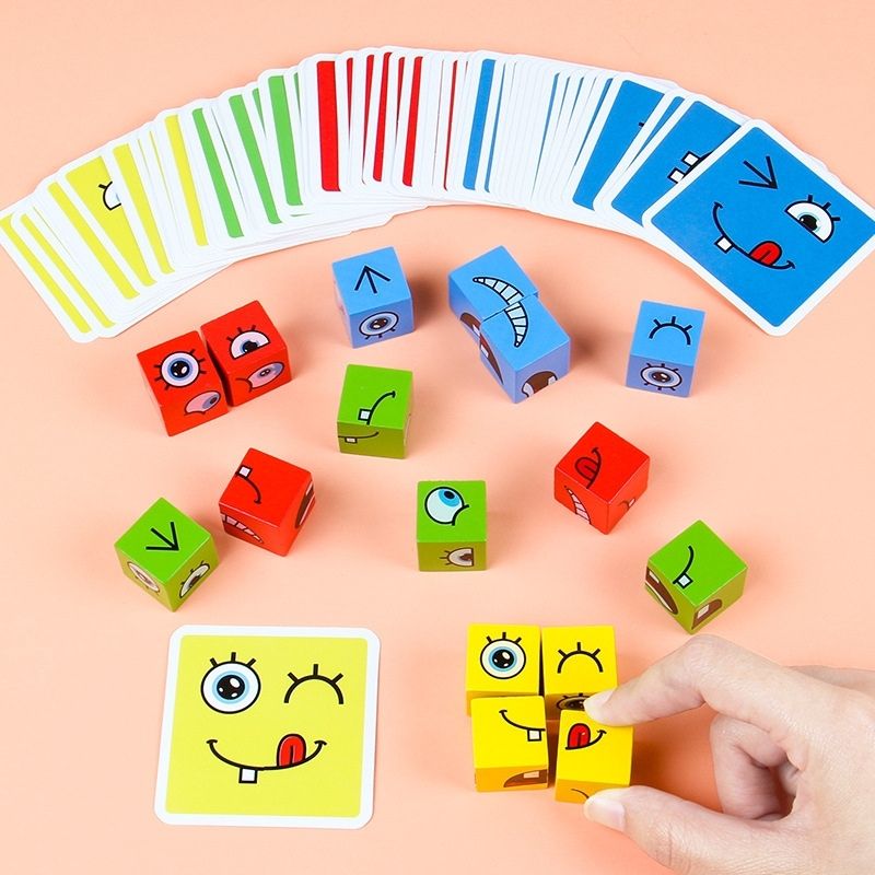 FacesGame - Joc Interactiv Montessori (pana la 4 jucatori)