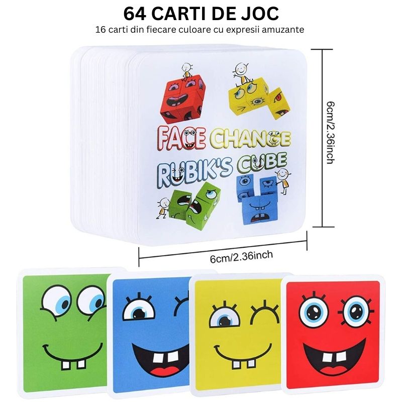 FacesGame - Joc Interactiv Montessori (pana la 4 jucatori)
